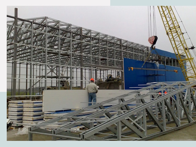 Строительство заводов в Городце