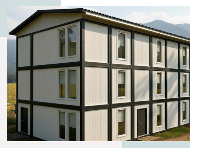 Модульные общежития в Городце