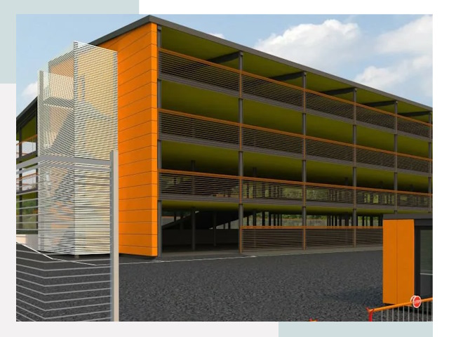 Многоуровневые паркинги в Городце