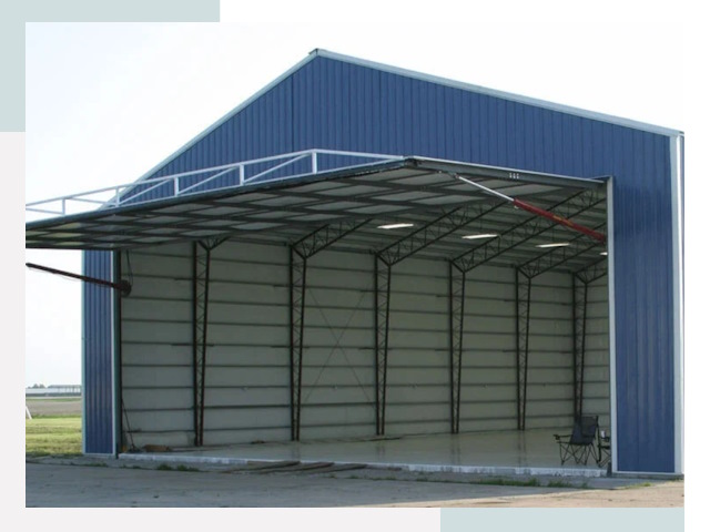 Прямо стенные ангары в Городце