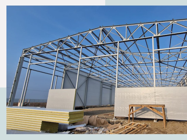 Утепленные ангары в Городец от 607 руб. за м²