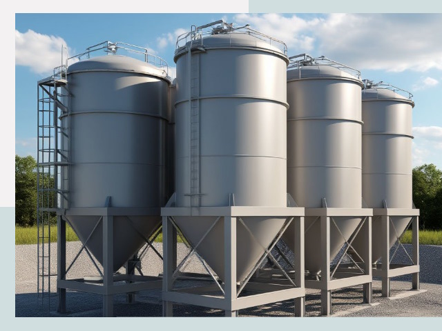 Металлические силосы от СтальСтрой-Грд по цене 607 руб.