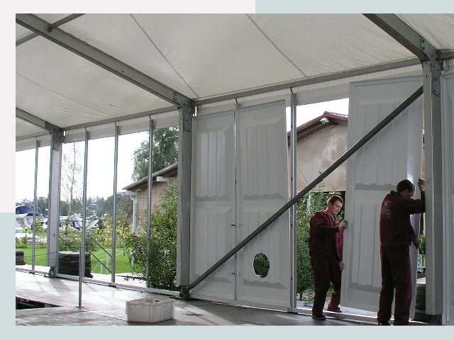 Быстро сборные шатры в Городец от 607 руб. за м²