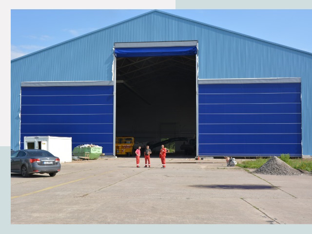 Ангарные ворота в Городец от СтальСтрой-Грд по цене 607 руб.