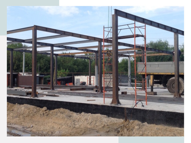 Фундамент для ангаров в Городце