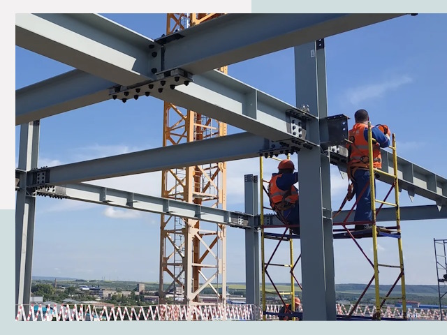 Монтаж металлоконструкций в Городце