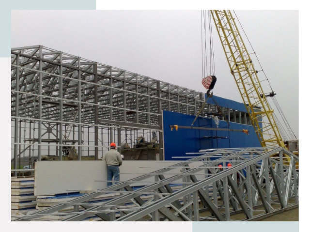 Монтаж ангаров в Городце